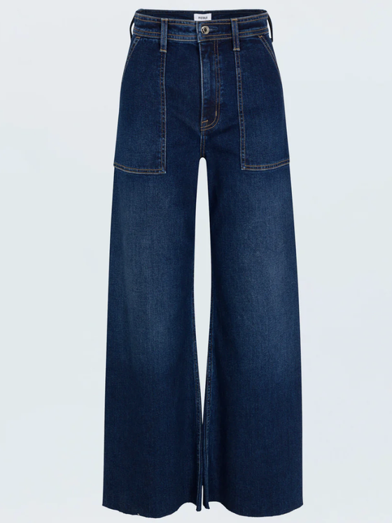 Pistola Penny Utility High Rise Wide Leg in Calluna