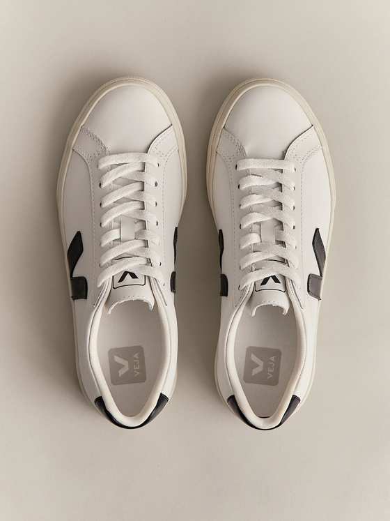 Veja Esplar Leather White Black
