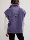 FP Movement Free People Scout It Out Fleece Vest in Graphite