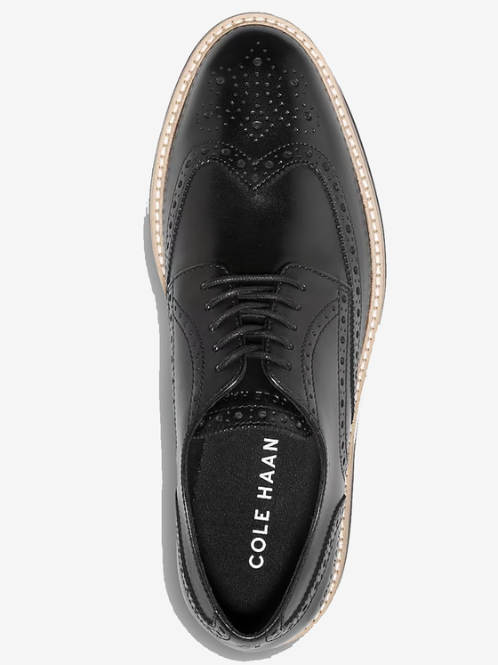 Cole Haan Morse Grand Wing Oxford in Black