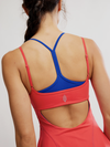 Free People Baseline Tennis Dress in Grapefruit Combo