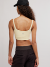 Never Better Twist Crop in Sunlit Yellow