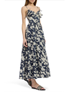 En Saison Madeline Maxi Dress in Navy Ivory