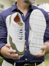 Martin Dingman Madison Tumbled Glove Leather Trainer in Pine