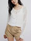 Free People Maris Fine Gauge Cardi