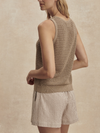 Varley Ramon Knit Tank in Sepia Twist