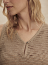 Varley Ramon Knit Tank in Sepia Twist