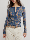 Free People Jamie Henley Printed in Floral Haze