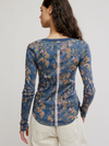 Free People Jamie Henley Printed in Floral Haze