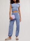 Free People Hot Shot Crossover Set in Blue Ash