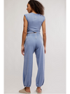 Free People Hot Shot Crossover Set in Blue Ash