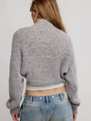Free People Opal Shrug in Grey Flannel