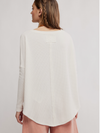 Free People Latte Blues Thermal Solid in Sugar Swizzle