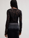 Early Sunsets Layering Top in Black