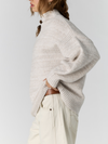Free People's Beaumont Tunic in Feather Grey Melange