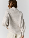 Free People's Beaumont Tunic in Feather Grey Melange
