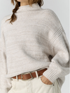 Free People's Beaumont Tunic in Feather Grey Melange