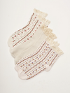 Free People Ruffle Sock Pack in Tainted Love
