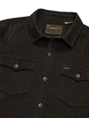 Howler Bros Banning Corduroy Snapshirt in Antique Black