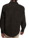 Howler Bros Banning Corduroy Snapshirt in Antique Black