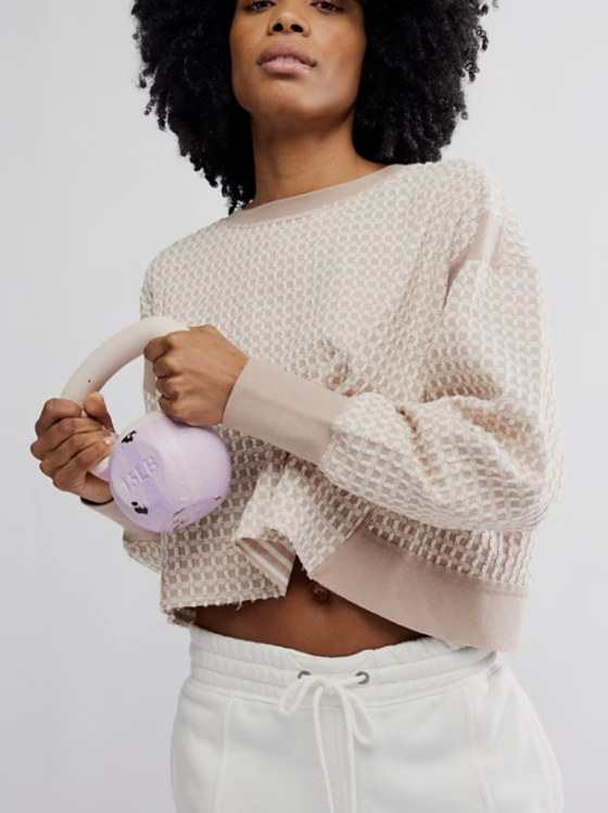 Free People My Time Layer Textured Sandy