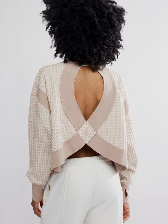 Free People My Time Layer Textured Sandy