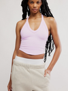 Free People All Clear V Neck Cami in Ultra Violet