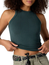 Free People Intimately So Soft Seamless Modal Tank in Midnight Mountain