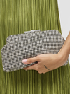 Urban Expressions Delfina Evening Bag in Silver