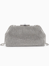 Urban Expressions Delfina Evening Bag in Silver