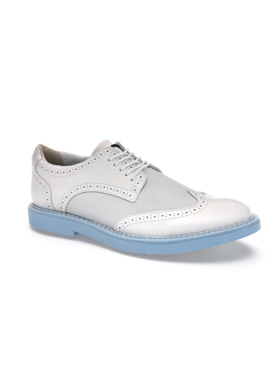 Greyson Alpha Wolf Golf Shoe in Arctic White