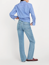 Good American Soft Tech Good True Straight Jean in Indigo1214