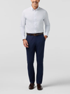 Leeward Dress Shirt in Navy Micro Dot