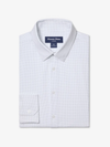 Leeward Dress Shirt in Navy Micro Dot