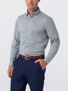 Mizzen + Main's Halyard Dress Shirt in Hemlock Peter Gingham