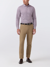 Mizzen + Main's Halyard Dress Shirt in Merlot Peter Gingham
