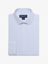 Mizzen + Main's Leeward Dress Shirt in Cloud Blue Finn Check