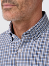 Mizzen + Main's Leeward Dress Shirt in Espresso Doug Plaid