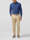 Leeward Dress Shirt in Midnight Navy Levi Plaid