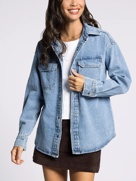 Thread & Supply Etta Shirt in Kacey Wash