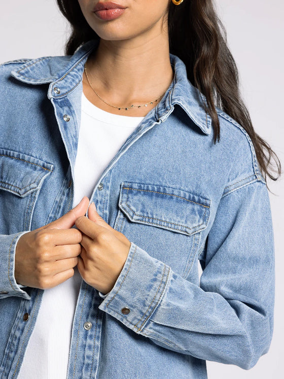 Thread & Supply Etta Shirt in Kacey Wash