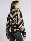 Thread & Supply Canyon Jacket in Cream Black Aztec