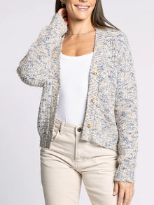  Thread & Supply Paloma Cardigan in Blue Confetti