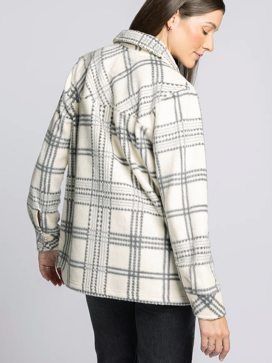 Thread & Supply Santa Fe Jacket in Tofu Ash Plaid