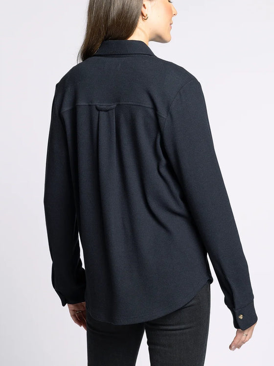 Thread & Supply Cassian Shirt in Black