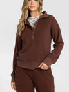 Thread & Supply Chrishell Pullover in Deep Mahogany