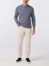 Mizzen + Main's Henderson Henley in Dark Slate