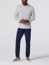 Mizzen + Main's Knox Hoodie in Light Grey Heather