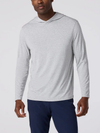 Mizzen + Main's Knox Hoodie in Light Grey Heather