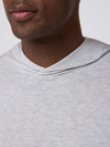 Mizzen + Main's Knox Hoodie in Light Grey Heather